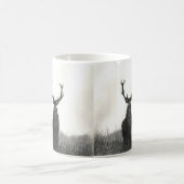 Elch-Kunst-wilde Tier-Kontrast-Kaffee-Tasse Tasse (Mittel)