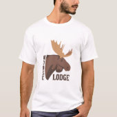 Elch Lodge T-Shirt (Vorderseite)