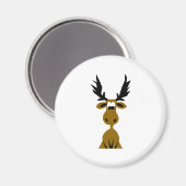 Elch Magnet (Vorderseite/Rückseite)
