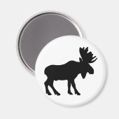 Elch Magnet (Vorderseite/Rückseite)