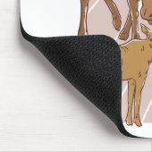 Elch Mousepad (Ecke)