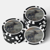 Elch-Pokerchip Pokerchips (Stapel)