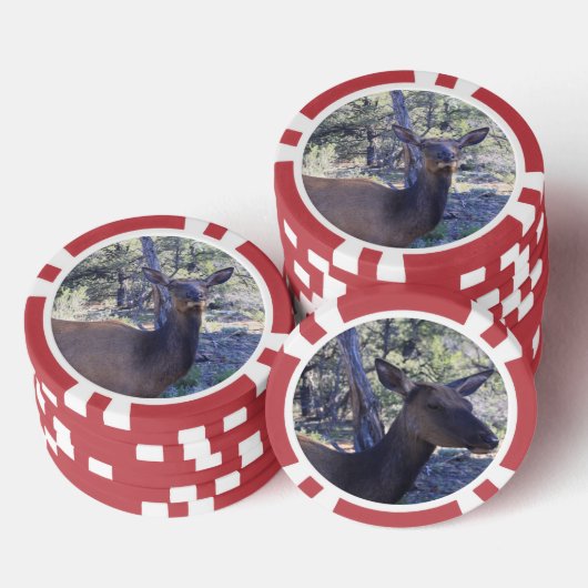 Elch Pokerchips (Stapel)