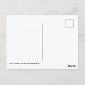 Elch Postcard Postkarte (Rückseite)
