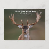 Elch Postkarte (Vorderseite)