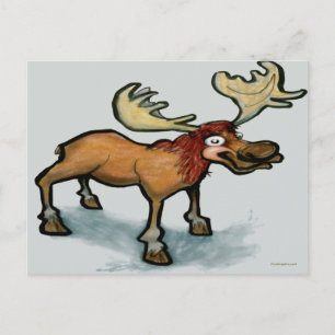 Elch Postkarte