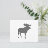 Elch Postkarte (Stehend Vorderseite)