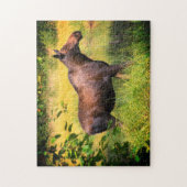 Elch Puzzle (Vertikal)