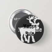 Elch-Regel-Knopf Button (Vorne & Hinten)