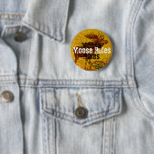 Elch Regeln Knopf - Button (Beispiel)