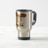 Elch-Reise-Tasse Reisebecher (VorderseiteRechts)
