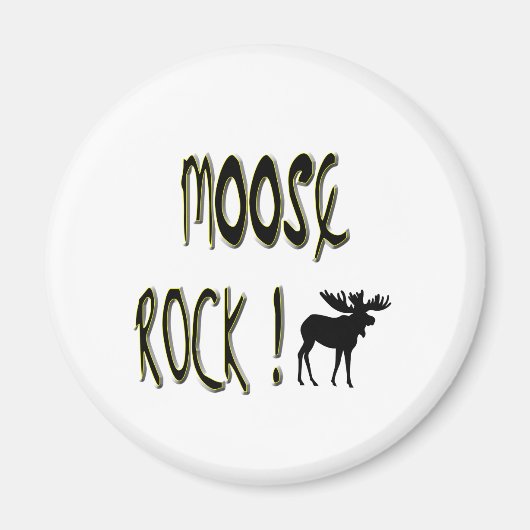 Elch Rock! Magnet (Vorne)