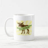 Elch sagt, dass Sie geschlossen sind! Kaffeetasse (Links)