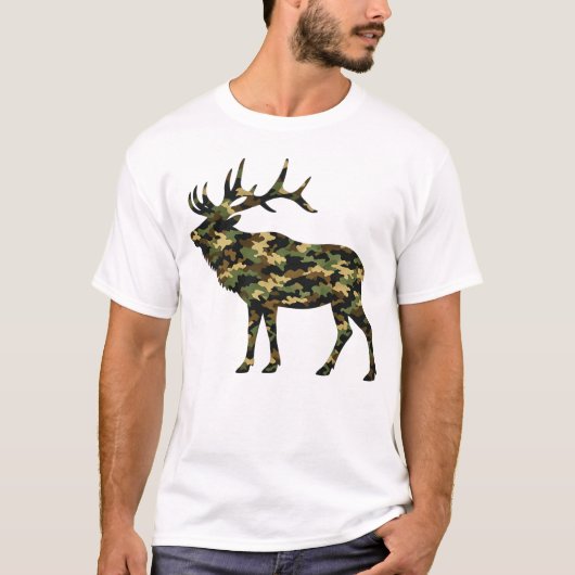 Elch-Saison T-Shirt (Vorderseite)