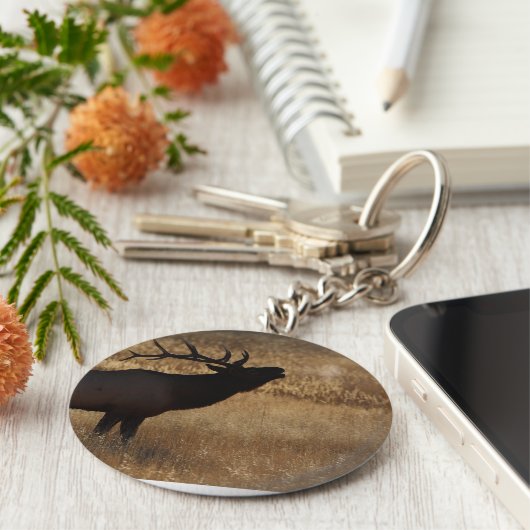 Elch Schlüsselanhänger (Seite)