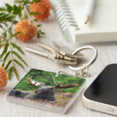 Elch Schlüsselanhänger (Vorderseite rechts)