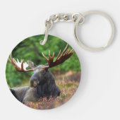 Elch Schlüsselanhänger (Rückseite)