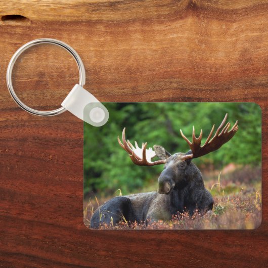 Elch Schlüsselanhänger (Rückseite)
