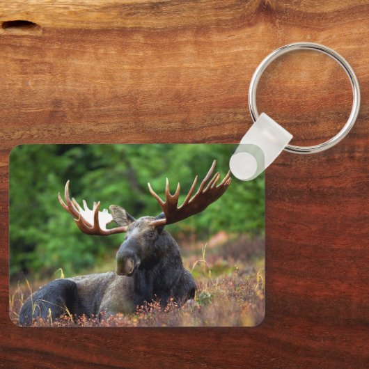 Elch Schlüsselanhänger (Vorderseite)