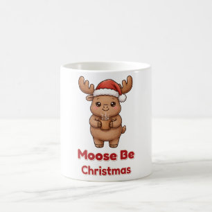 Elch sei Weihnachten-Elch-Kakao-Tasse Kaffeetasse