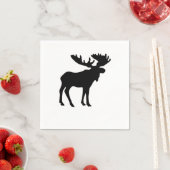 Elch Serviette (Beispiel)
