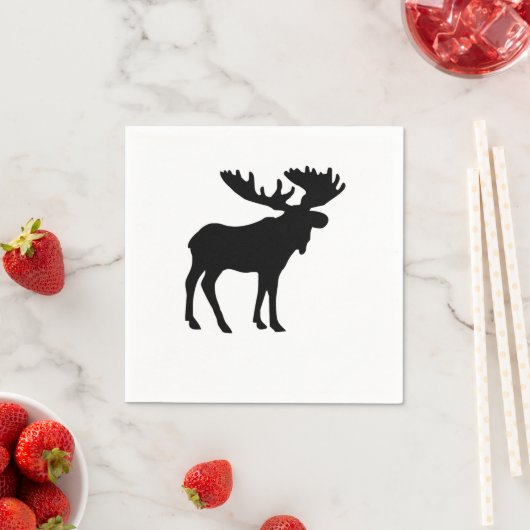 Elch Serviette (Beispiel)