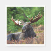 Elch Serviette (Vorderseite)