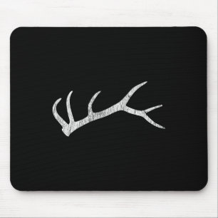 Elch-Shed-Rack-Horn-Jagd Mousepad
