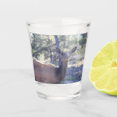 Elch Shot Glass Schnapsglas (Vorderseite)