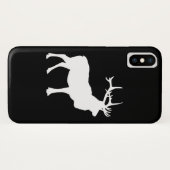 Elch-Silhouette Case-Mate iPhone Hülle (Rückseite (Horizontal))