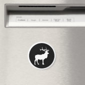 Elch-Silhouette Magnet (In Situ (Geschirrspüler))