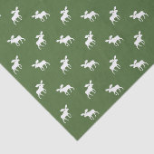 Elch-Silhouette-Muster Seidenpapier (Ausschnitt)