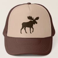 Elch-Silhouette-Tier-wildes Tier-Wildnis