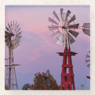 Elch-Stadt, Oklahoma, Außenansicht Glasuntersetzer