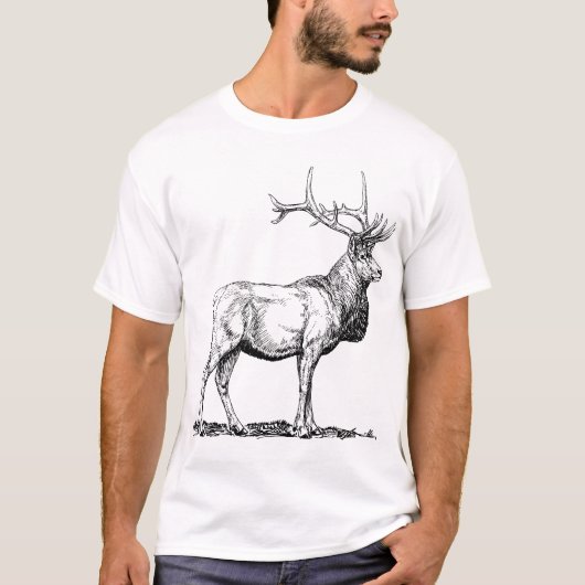 Elch T-Shirt (Vorderseite)