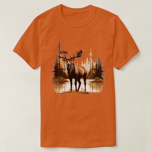 Elch T-Shirt 1 (Design vorne)