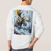 Elch-T-Shirt T-Shirt (Rückseite)