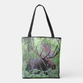 Elch-Taschentasche Tasche (Rückseite)