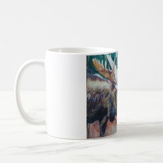Elch-Tasse Kaffeetasse (Links)
