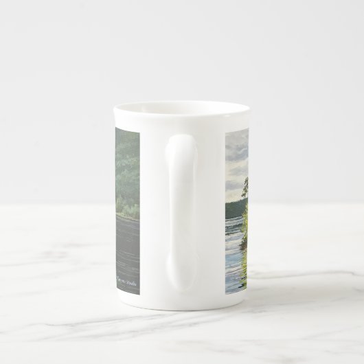 Elch-Teich - Tasse (Rückseite)