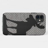 Elch-Telefon-Kasten Case-Mate iPhone Hülle (Rückseite (Horizontal))