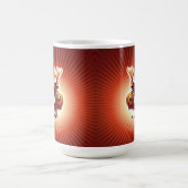 Elch-Überfahrt-Tasse Kaffeetasse (Mittel)