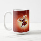Elch-Überfahrt-Tasse Kaffeetasse (Links)