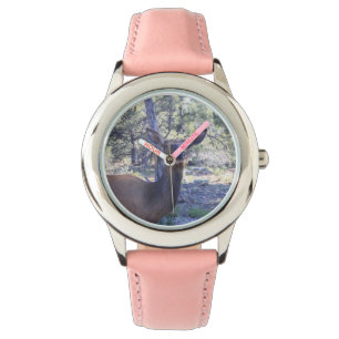Elch-Uhr Armbanduhr