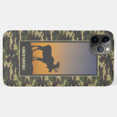Elch und Camouflage Case-Mate iPhone Hülle (Rückseite (Horizontal))