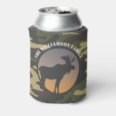 Elch und Camouflage Dosenkühler (Kanne Rückseite)