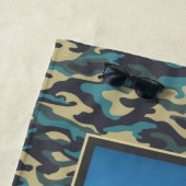 Elch und Camouflage Strandtuch (Beispiel)