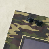 Elch und Camouflage Strandtuch (Beispiel)