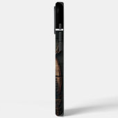 Elch und Gebirge Case-Mate iPhone Hülle (Rückseite / Links)