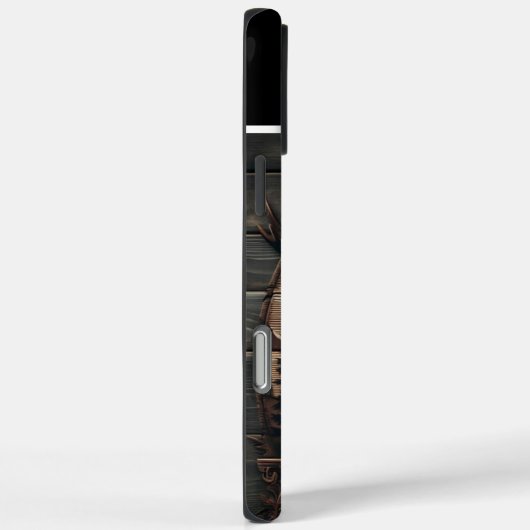 Elch und Gebirge Case-Mate iPhone Hülle (Rückseite / Rechts)